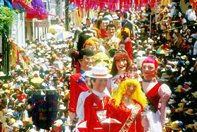 carnival in Olinda, Pernambuco